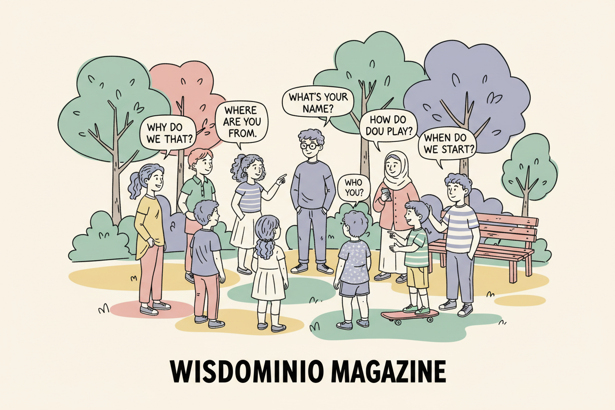 Portada de WH QUESTIONS AND INTRODUCING MYSELF